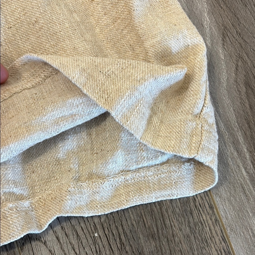 Dynamite Tan linen with Relaxed Straight-Leg Fit - Picture 7 of 13